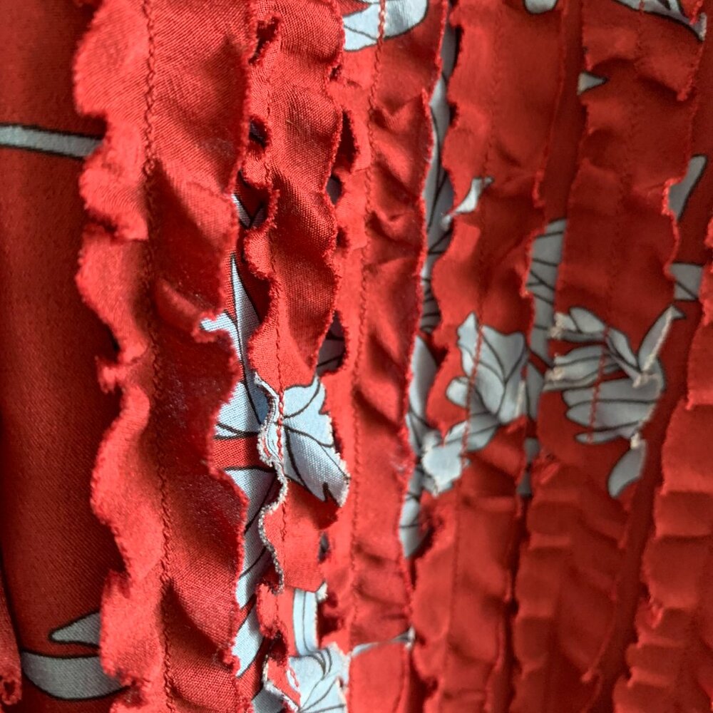 Rochas silk print top, Size 40 - Picture 6 of 8